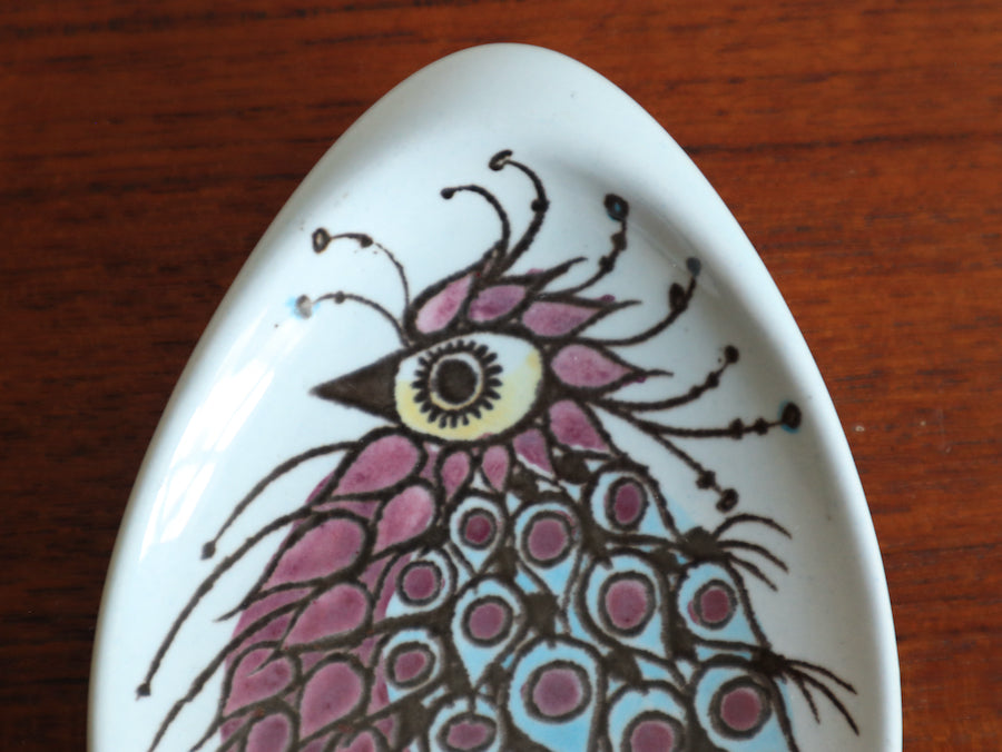 Royal Copenhagen 豆皿〈バード×レッド〉②