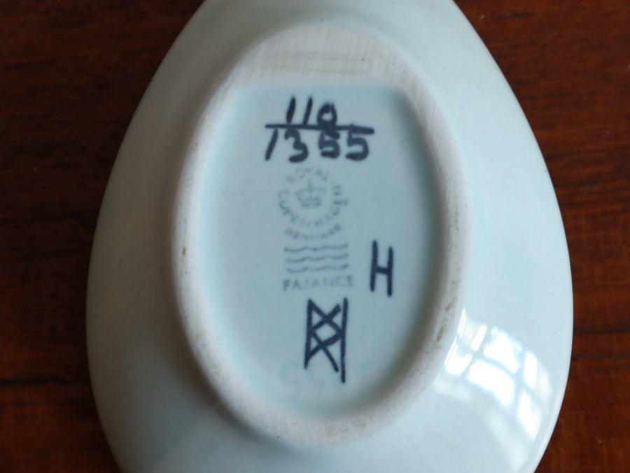 Royal Copenhagen 豆皿〈バード×レッド〉②