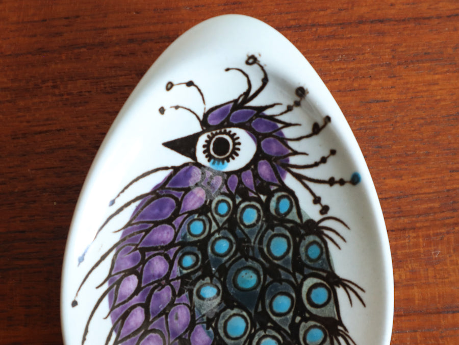 Royal Copenhagen 豆皿〈バード×ブルー〉①
