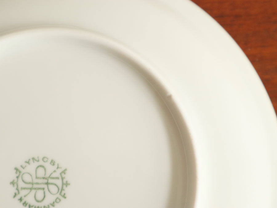 Lyngby ロータス ケーキプレート オリーブ ③