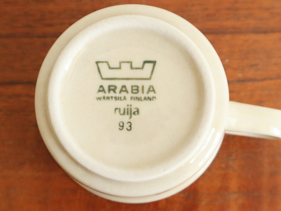 【アウトレット】Arabia ルイヤ C&S〈エスプレッソカップ〉