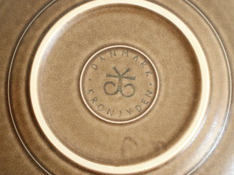 J.H.Quistgaard アズールブラウン ケーキプレート ②