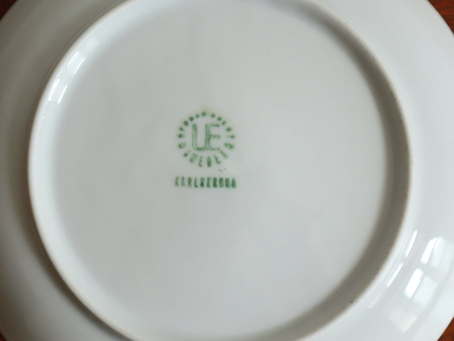 Upsala Ekeby ケーキプレート〈クローバー〉②