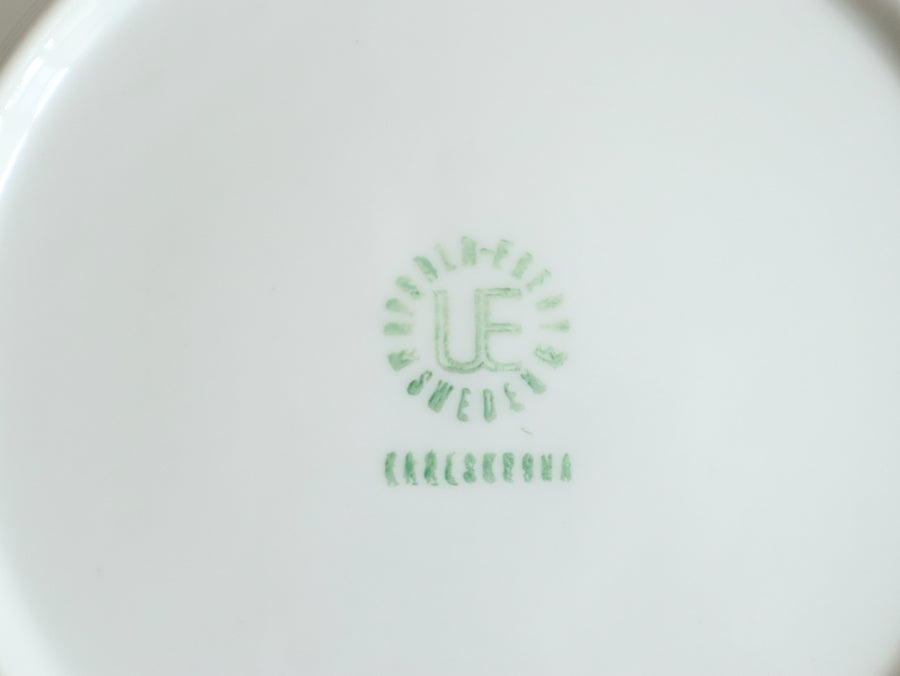 Upsala Ekeby ケーキプレート〈クローバー〉③