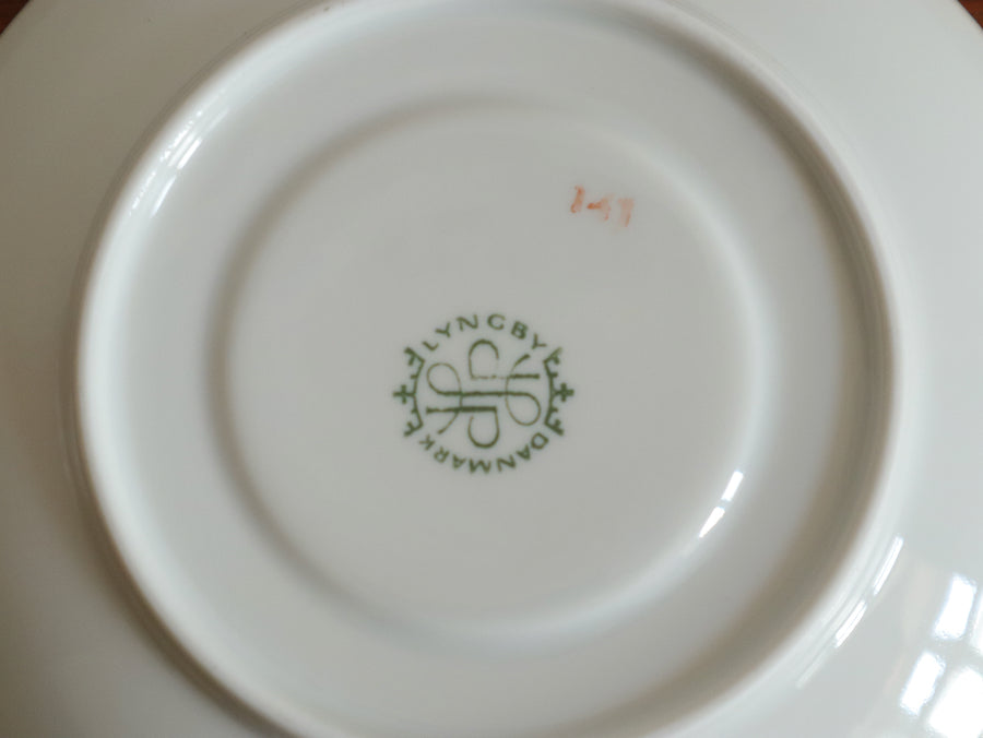 Lyngby ロータス C&S オリーブ〈ティーカップ〉①