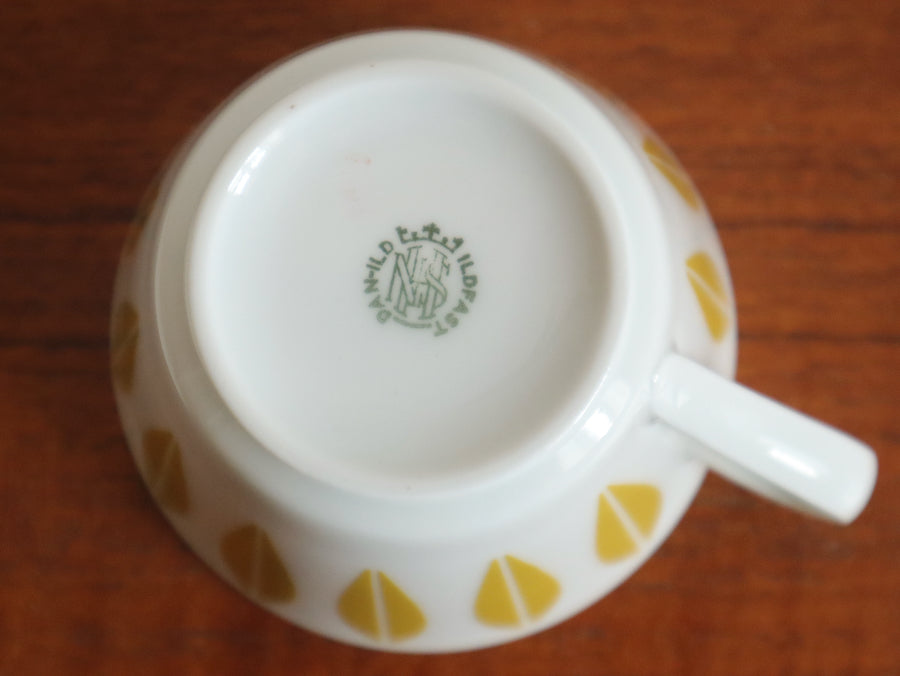Lyngby ロータス C&S オリーブ〈ティーカップ〉①