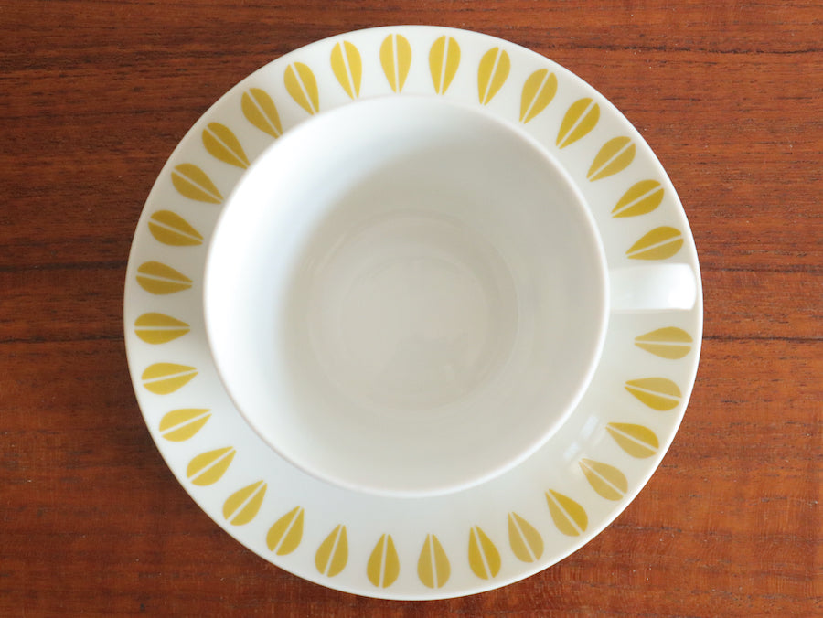 Lyngby ロータス C&S オリーブ〈ティーカップ〉②