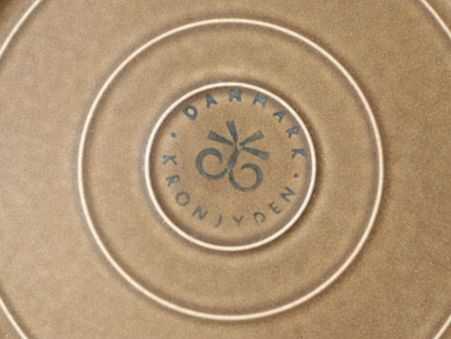 【アウトレット】J.H.Quistgaard アズールブラウン ディナープレート ④