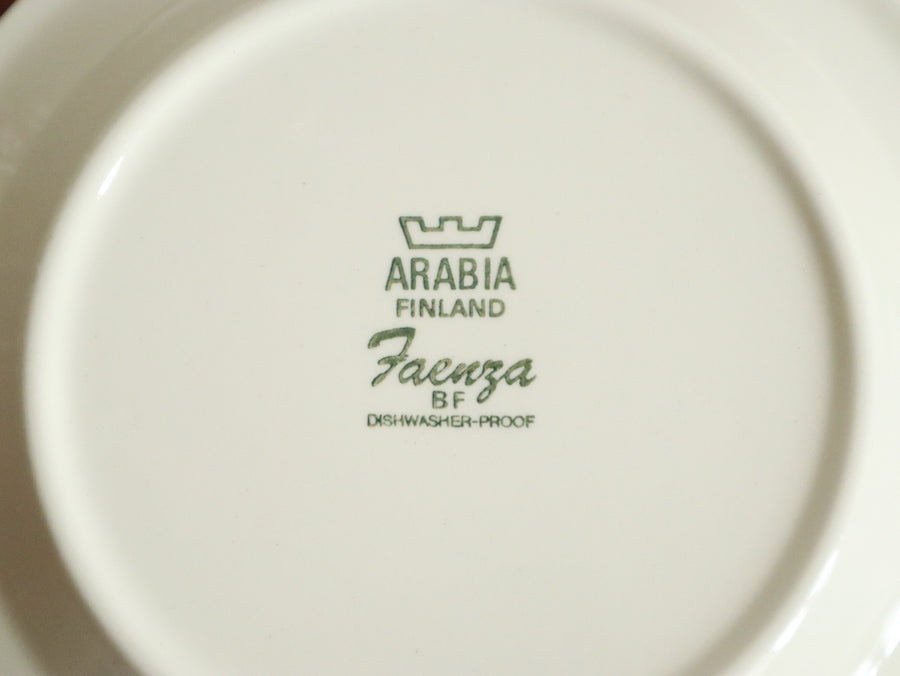 Arabia ファエンツァ ケーキプレート ②