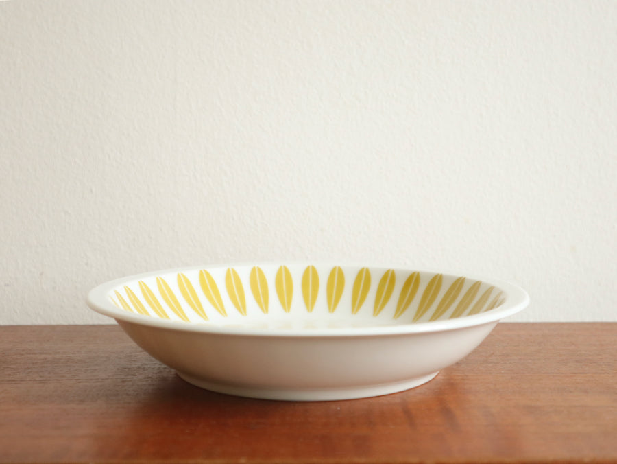 Lyngby ロータス スーププレート オリーブ ①