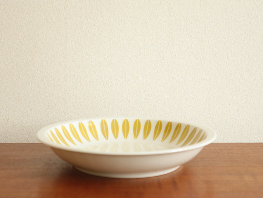 Lyngby ロータス スーププレート オリーブ ②