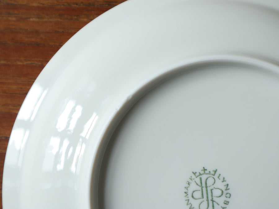 【アウトレット】Lyngby ロータス ケーキプレート〈ライム〉②