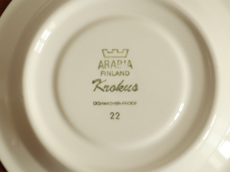 【アウトレット】Arabia クロッカス C&S〈カラー〉