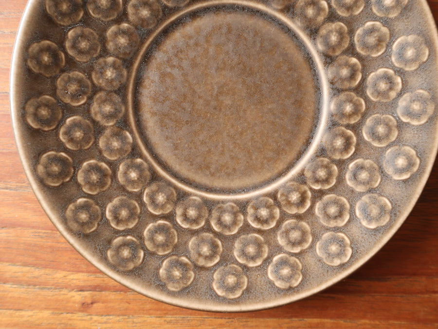 【アウトレット】J.H.Quistgaard アズールブラウン ソーサー ①