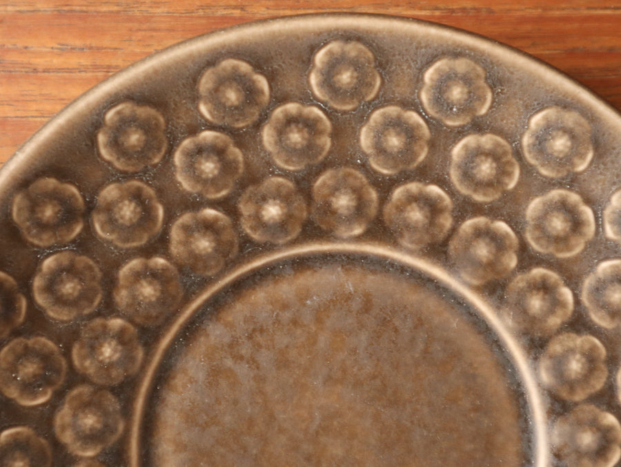 【アウトレット】J.H.Quistgaard アズールブラウン ソーサー ①