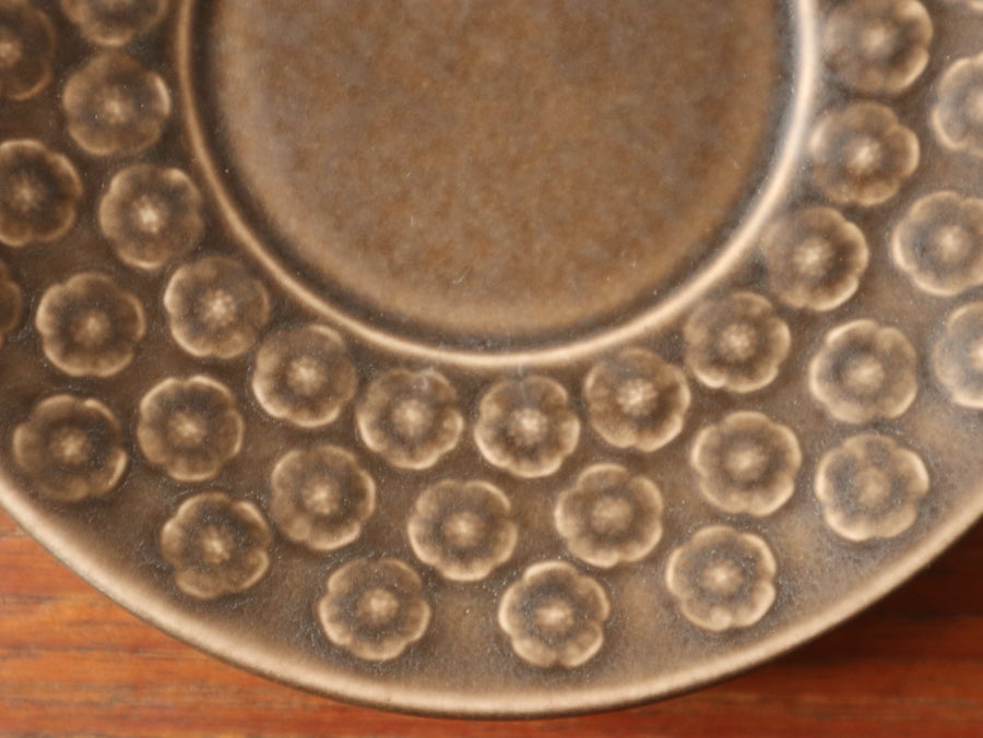 【アウトレット】J.H.Quistgaard アズールブラウン ソーサー ①