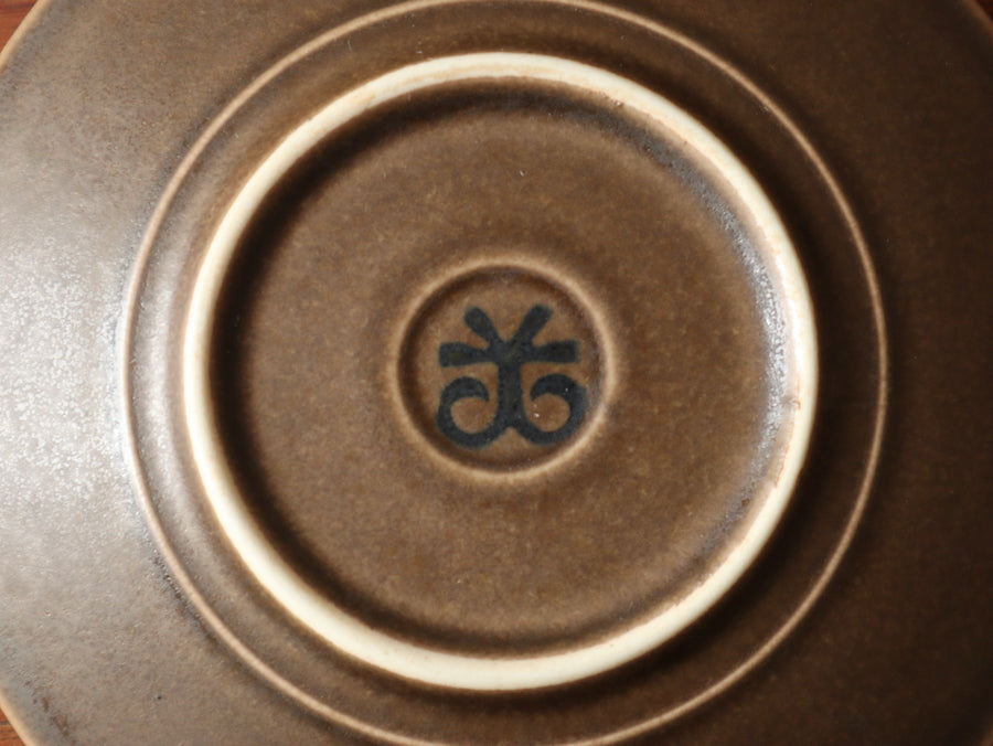 【アウトレット】J.H.Quistgaard アズールブラウン ソーサー ①