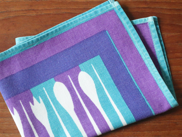 ランチョンマット スプーンフォーク柄 ①