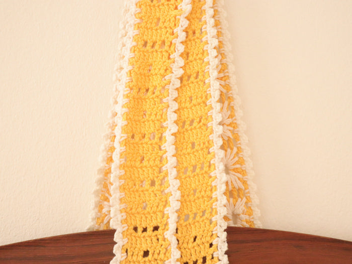 トレイホルダー〈ニット/イエロー〉