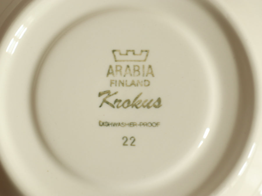 【アウトレット】Arabia クロッカス C&S〈カラー〉②